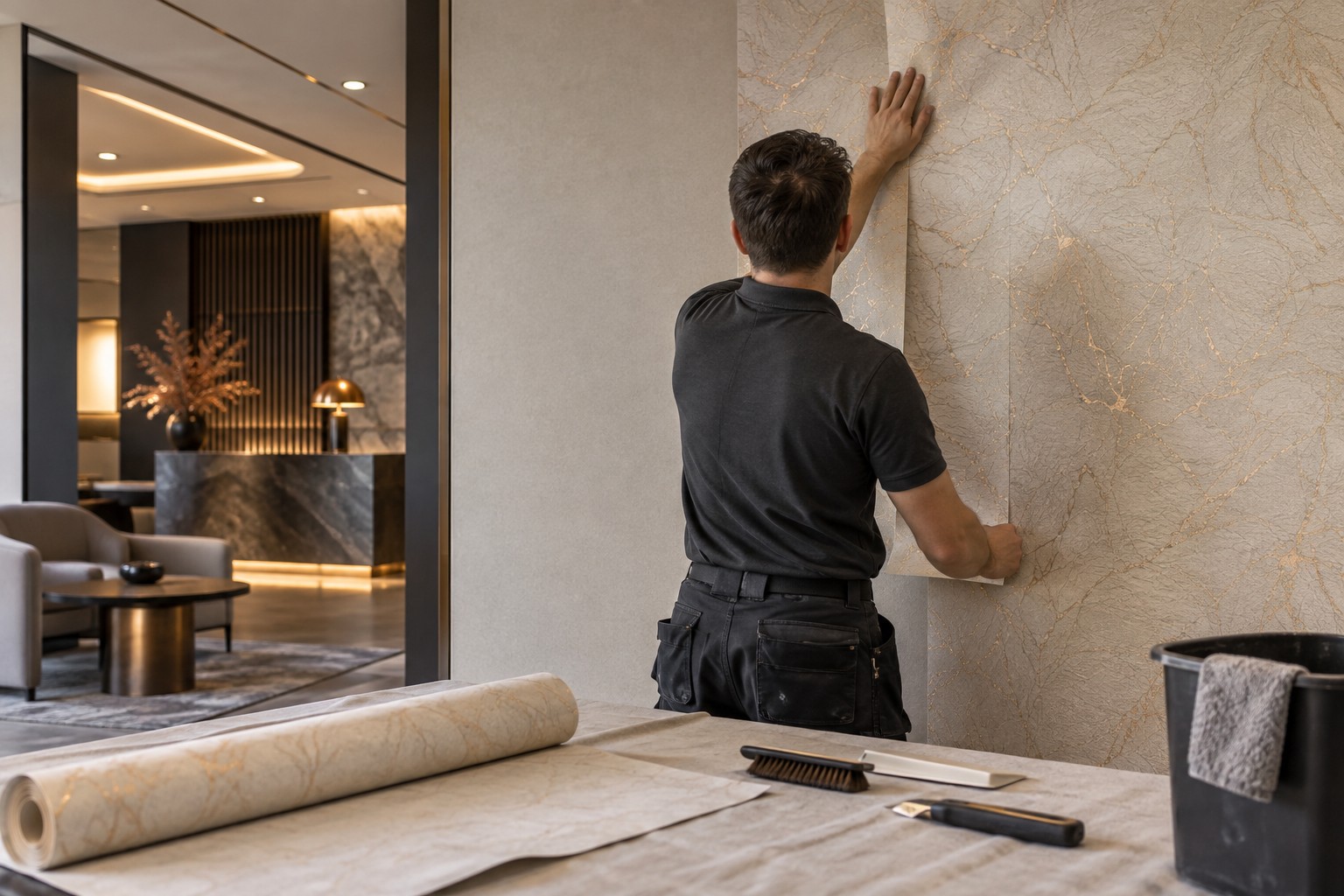 Wallpaper Supply & Professional Installation